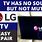 LG TV Has Sound but No