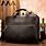 Leather Laptop Briefcase for Men