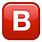 Letter B Emoji