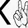 Letter K Sign Language