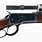 Lever Action Rifle with Scope