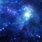 Light Blue Galaxy Background