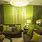 Lime Green Accent Wall