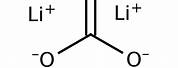 Lithium Carbonate Chemical Structure