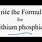 Lithium Phosphide Formula