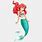 Little Mermaid Ariel Cut Out