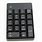 Logitech Keyboard Layout with Number Pad