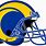 Los Angeles Rams Helmet Logo