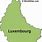 Luxembourg Map Outline