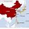 Map of China Japan Taiwan