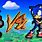 Mario vs Sonic Sprite