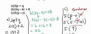 Math Form 2 Algebraic Expression