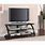 Metal and Glass TV Stand