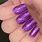 Metallic Purple Nail Polish