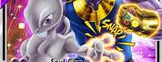 Mewtwo and Thanos Pokemon Card