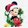 Mickey Mouse Christmas Art