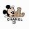 Mickey Mouse Coco Chanel