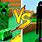 Minecraft Enderman vs Creeper