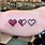 Minecraft Heart Tattoo