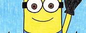 Minion Drawing for Kids