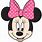 Minnie Mouse Face Pink
