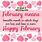 Month of February Quotes