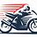 Motorcycle Racing Logo