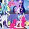 My Little Pony Mane 6 as Princesses