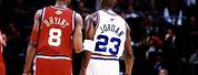 NBA Michael Jordan and Kobe Bryant