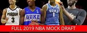 NBA Mock Draft 2019