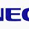 NEC Logo White