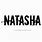 Natasha Name Tattoo