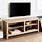 Natural Wood TV Stand
