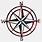 Nautical Compass Rose