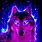 Neon Galaxy Wolves