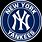 New York Yankees Round Logo