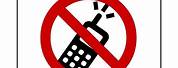 No Cell Phone Zone Signs Printable