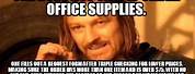 No More Office-Supplies Meme