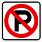 No-Parking Traffic Sign