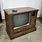 Old Console Television
