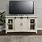 Old Wooden TV Console
