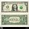 One Dollar Bill Front and Back