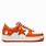 Orange BAPE Shoes
