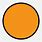 Orange Circle Outline