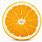 Orange Fruit Cut