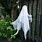 Outdoor Hanging Ghost Decorations