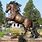 Outdoor Horse Statues