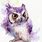 Owl Watercolor