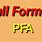 PFA Full Form