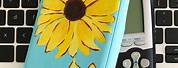Painting Calculator Case Flowers
